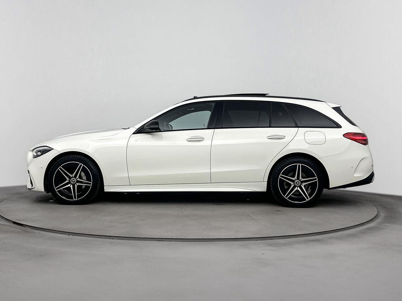 Mercedes-Benz C-KLASSE Estate 300 e AMG Line 313PK | Premium-Pakket | Panorama-dak | Massagestoelen | Memoryseats | Digital Light | 360 Camera | Keyless | Volleder Interieur | Stoelverwarming | Apple CarPlay & Android Auto