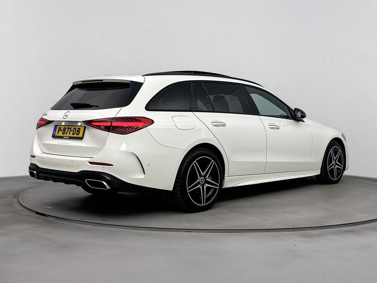 Mercedes-Benz C-KLASSE Estate 300 e AMG Line 313PK | Premium-Pakket | Panorama-dak | Massagestoelen | Memoryseats | Digital Light | 360 Camera | Keyless | Volleder Interieur | Stoelverwarming | Apple CarPlay & Android Auto