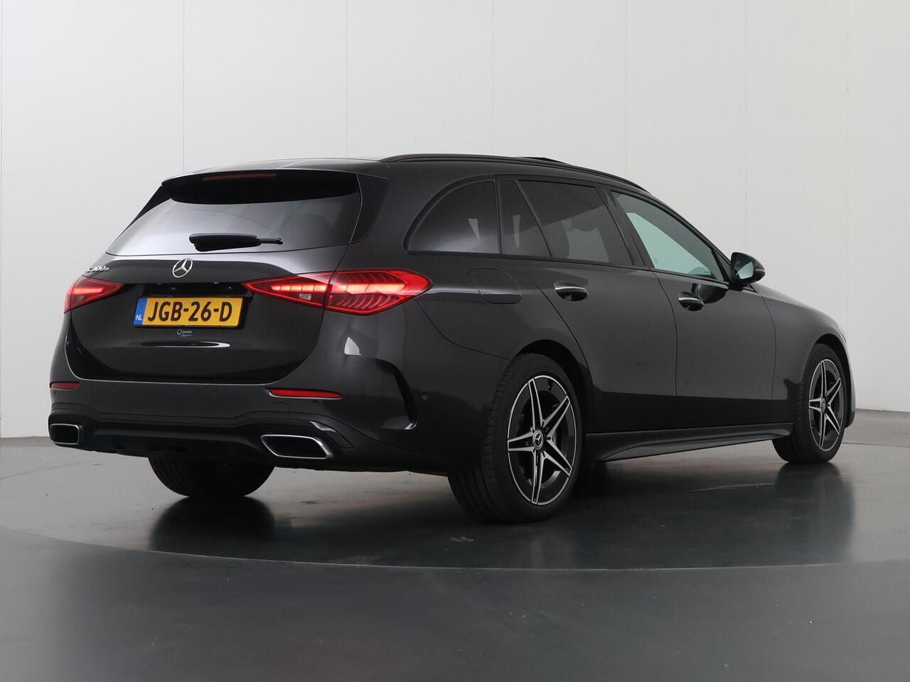 Mercedes-Benz C-KLASSE Estate 300 e AMG Line Limited | Burmester | Panoramadak | Trekhaak | Sfeerverlichting | Night pakket |