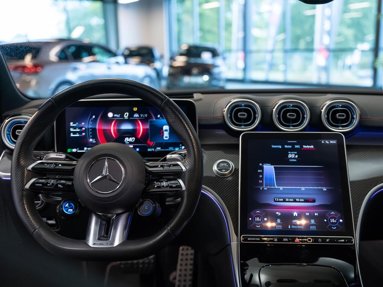 Mercedes-Benz C-KLASSE C43 AMG 4MATIC |Pano|Kuipstoelen|360 Camera|Burmester|Memory|