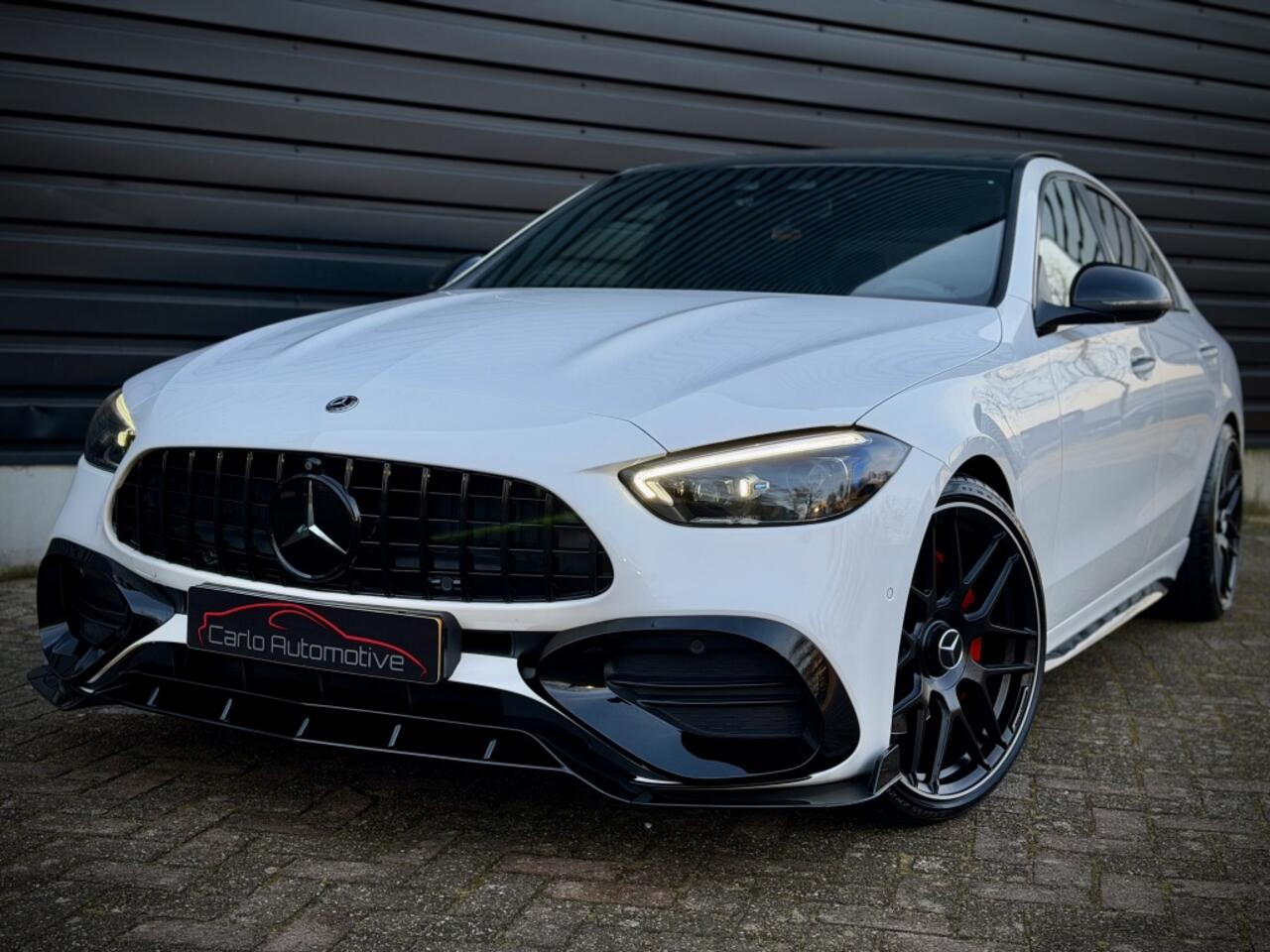 Mercedes-Benz C-KLASSE 180 AMG C63 PANO|MEMORY|HUD|360|ACC|BLINDSPOT VOL!