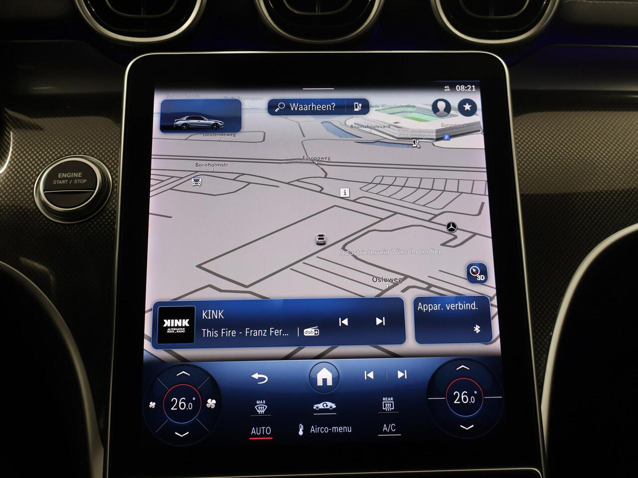 Mercedes-Benz C-KLASSE 300 e AMG Line | Night | Trekhaak | Sfeerverlichting | Stoelverwarming |