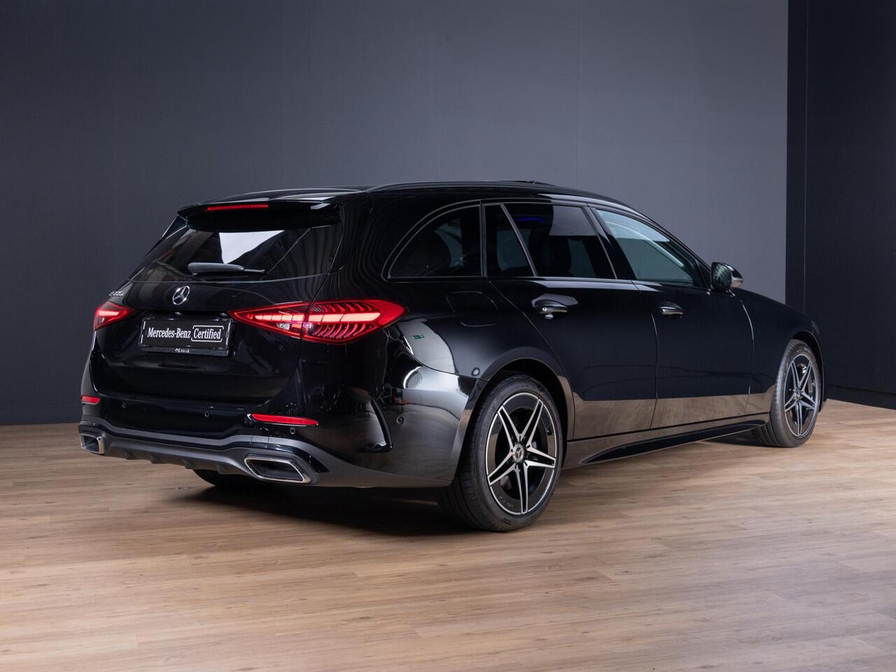 Mercedes-Benz C-KLASSE Estate 300 e AMG Line Panorama dak