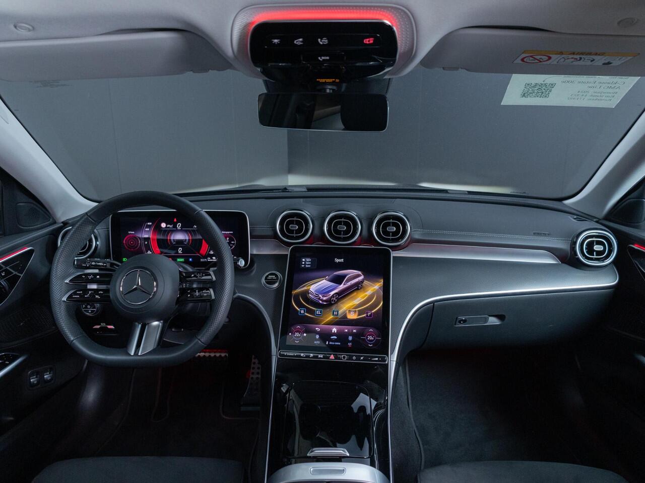 Mercedes-Benz C-KLASSE Estate 300 e AMG Line Panorama dak