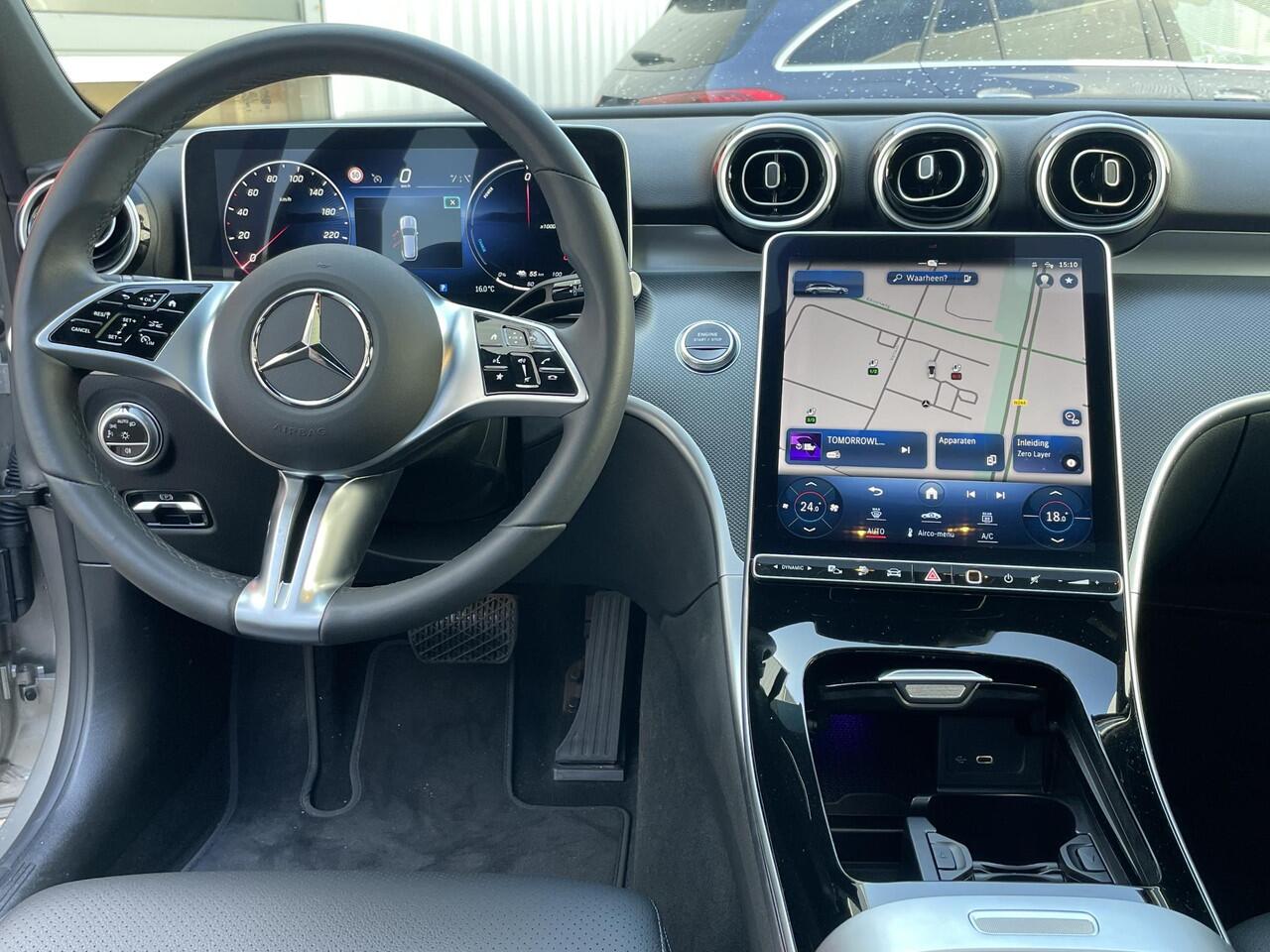 Mercedes-Benz C-KLASSE Estate 300 e Luxury Line | Panoramadak | Memorypakket