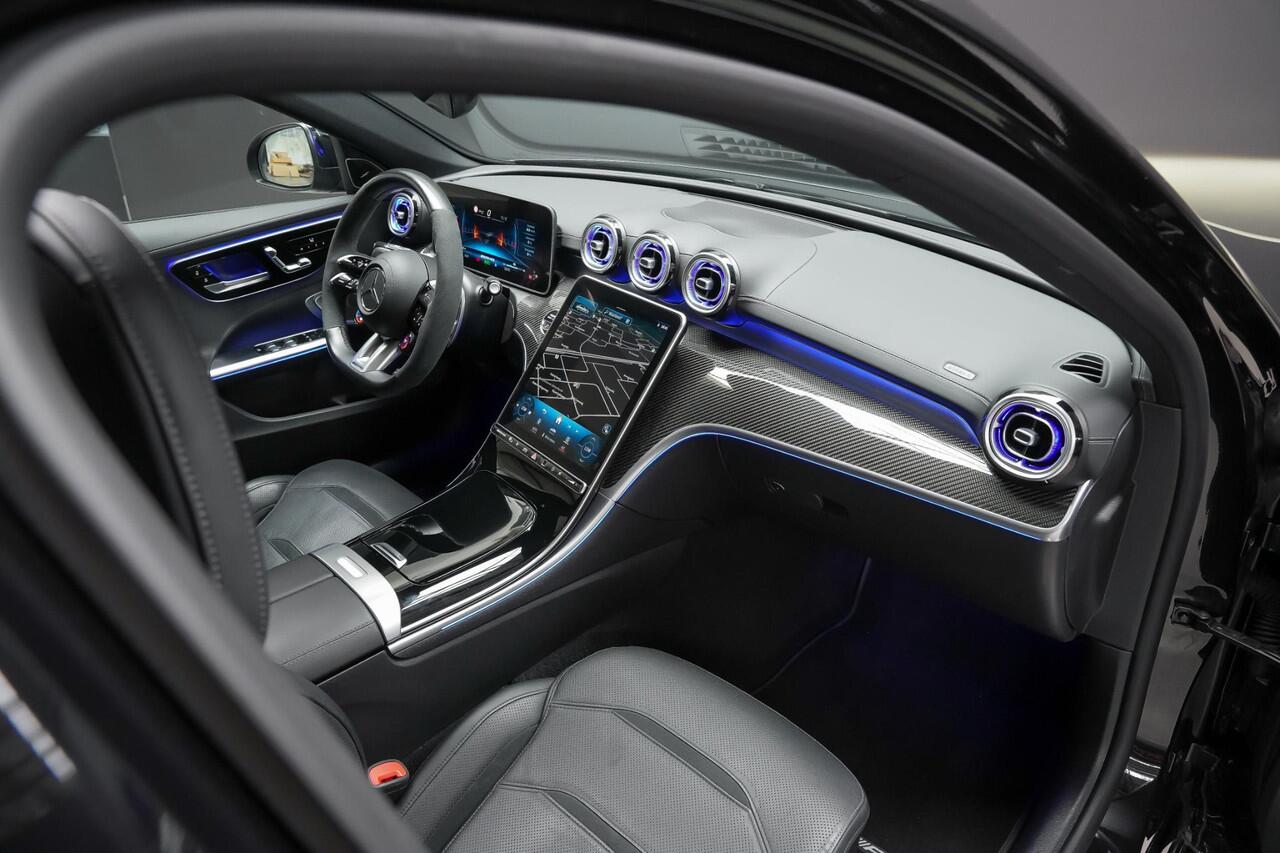 Mercedes-Benz C-KLASSE 63 AMG S E Performance |AMG-Driverspackage|achterasbesturing|head-up|pano|Burmester|360 camera|Apple Carplay&Android Auto|20" lichtmetalen velgen|