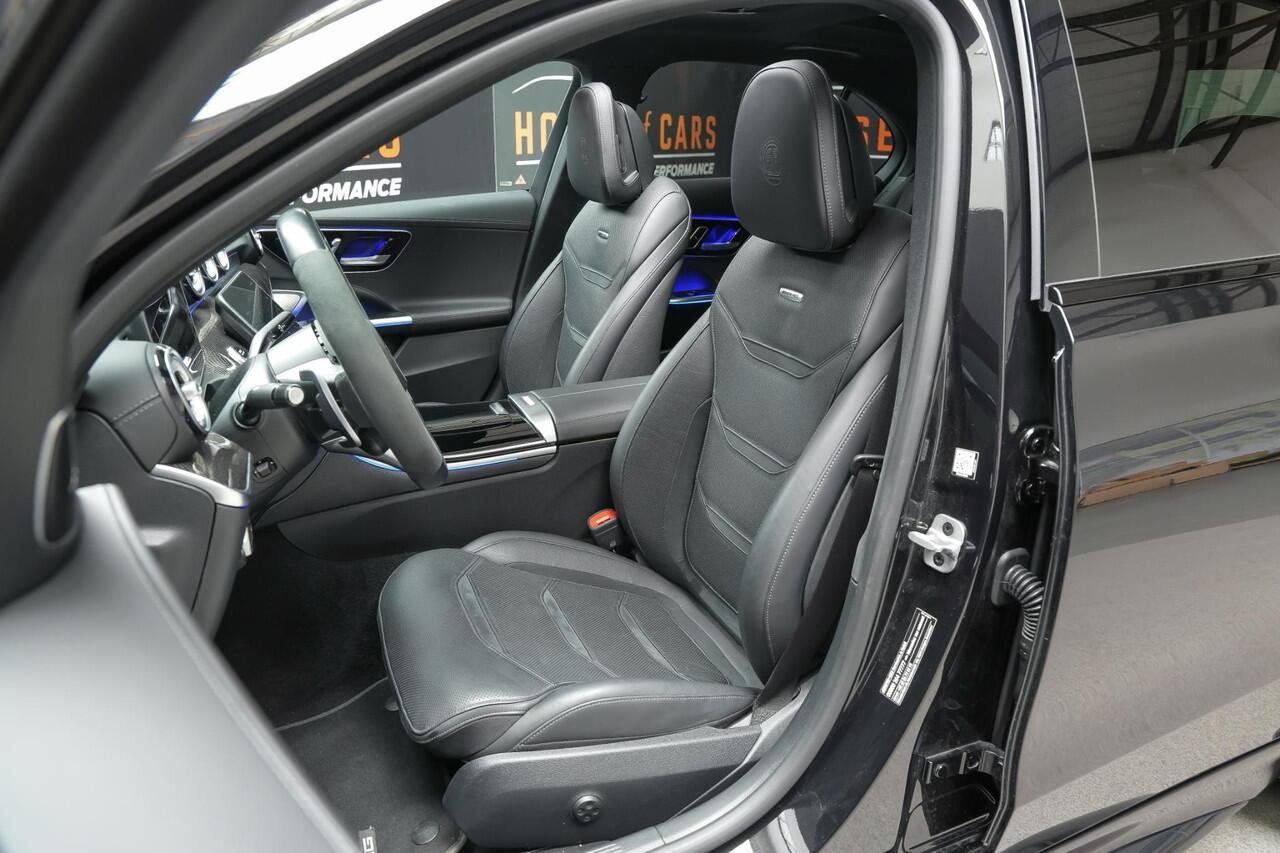 Mercedes-Benz C-KLASSE 63 AMG S E Performance |AMG-Driverspackage|achterasbesturing|head-up|pano|Burmester|360 camera|Apple Carplay&Android Auto|20" lichtmetalen velgen|