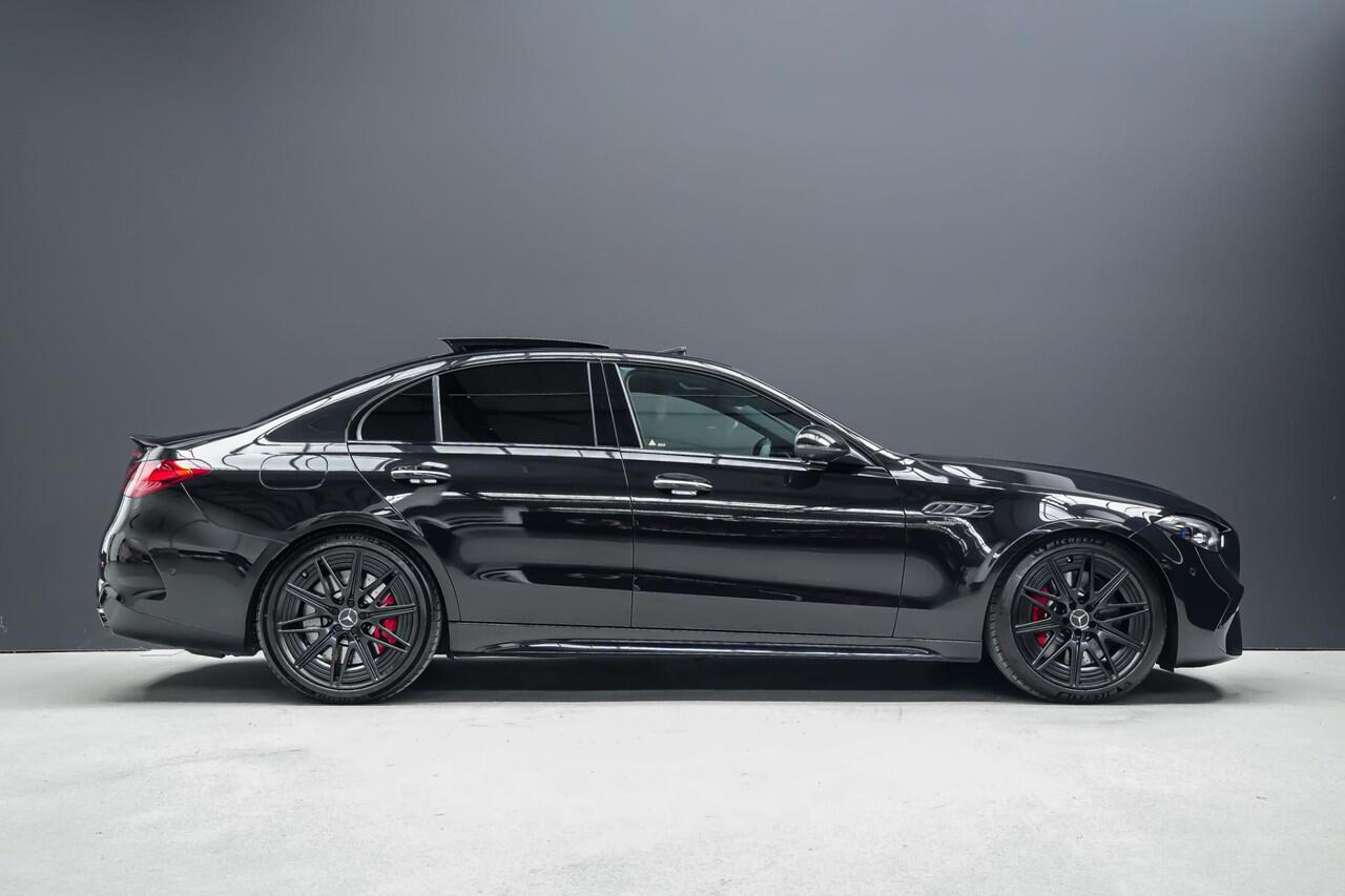 Mercedes-Benz C-KLASSE 63 AMG S E Performance |AMG-Driverspackage|achterasbesturing|head-up|pano|Burmester|360 camera|Apple Carplay&Android Auto|20" lichtmetalen velgen|