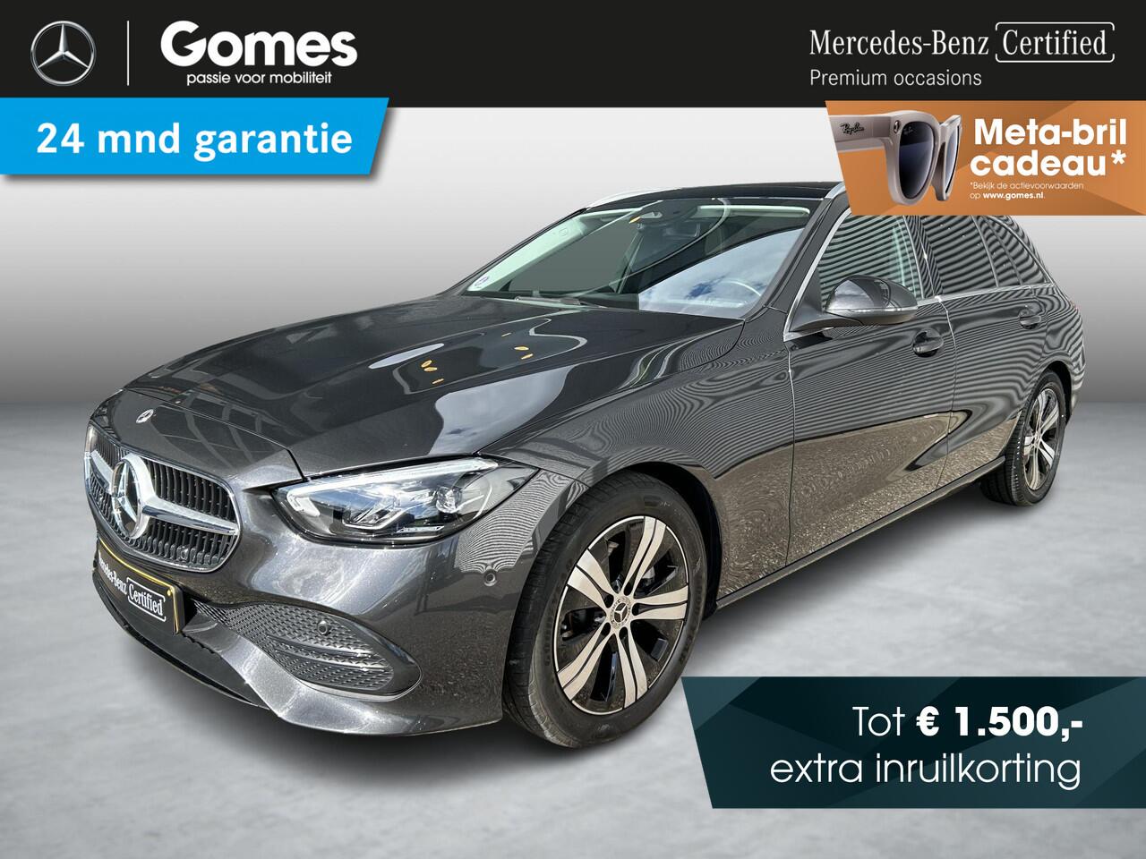 Mercedes-Benz C-KLASSE Estate 180 | Panoramadak | Apple CarPlay | Stoelverwarming | Sfeerverlichting | Achteruitrijcamera