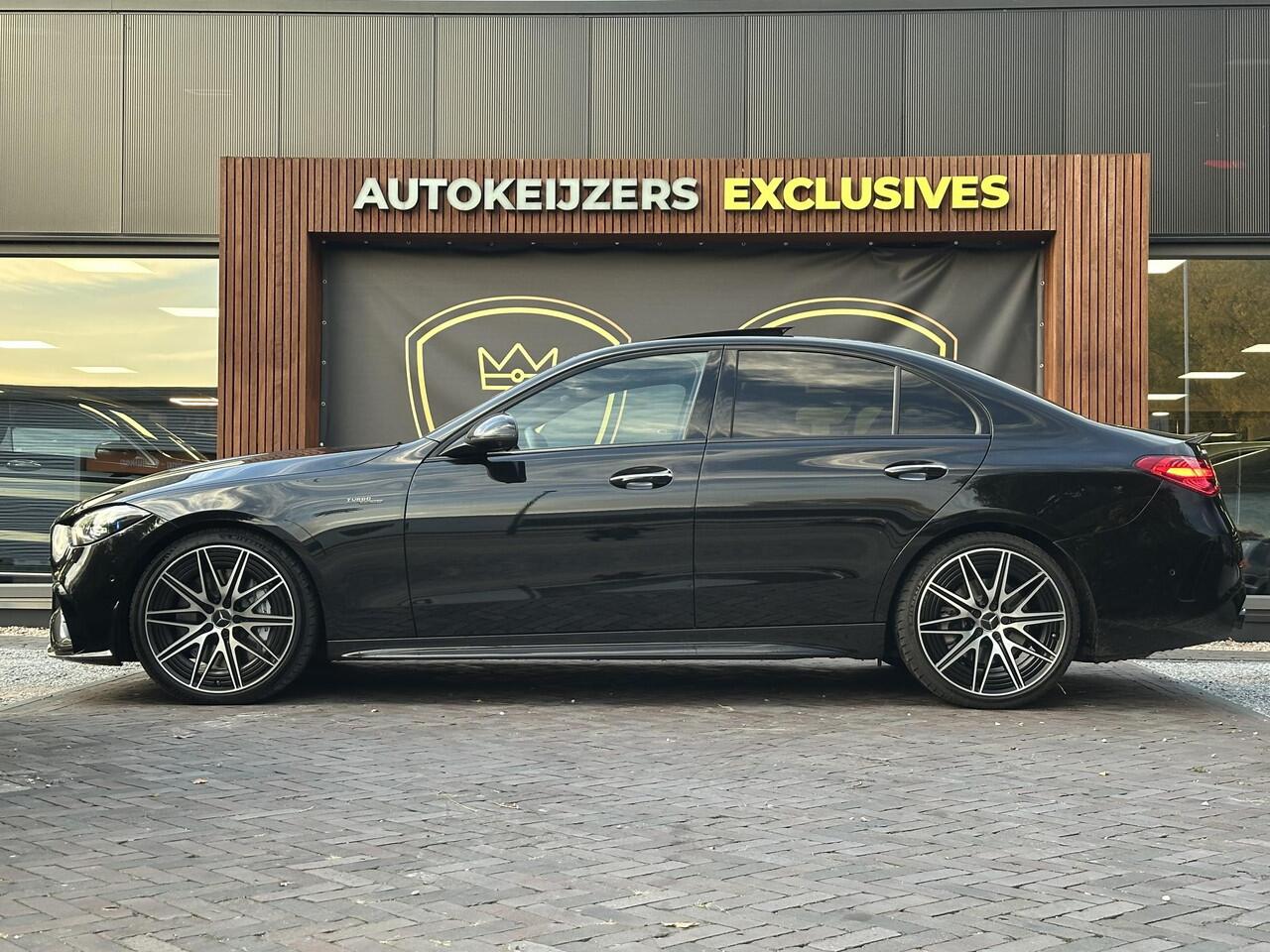 Mercedes-Benz C-KLASSE AMG 43 4MATIC Panoramadak Burmester Adapt. Cruise Ambient HeadUp Nieuwe Model!