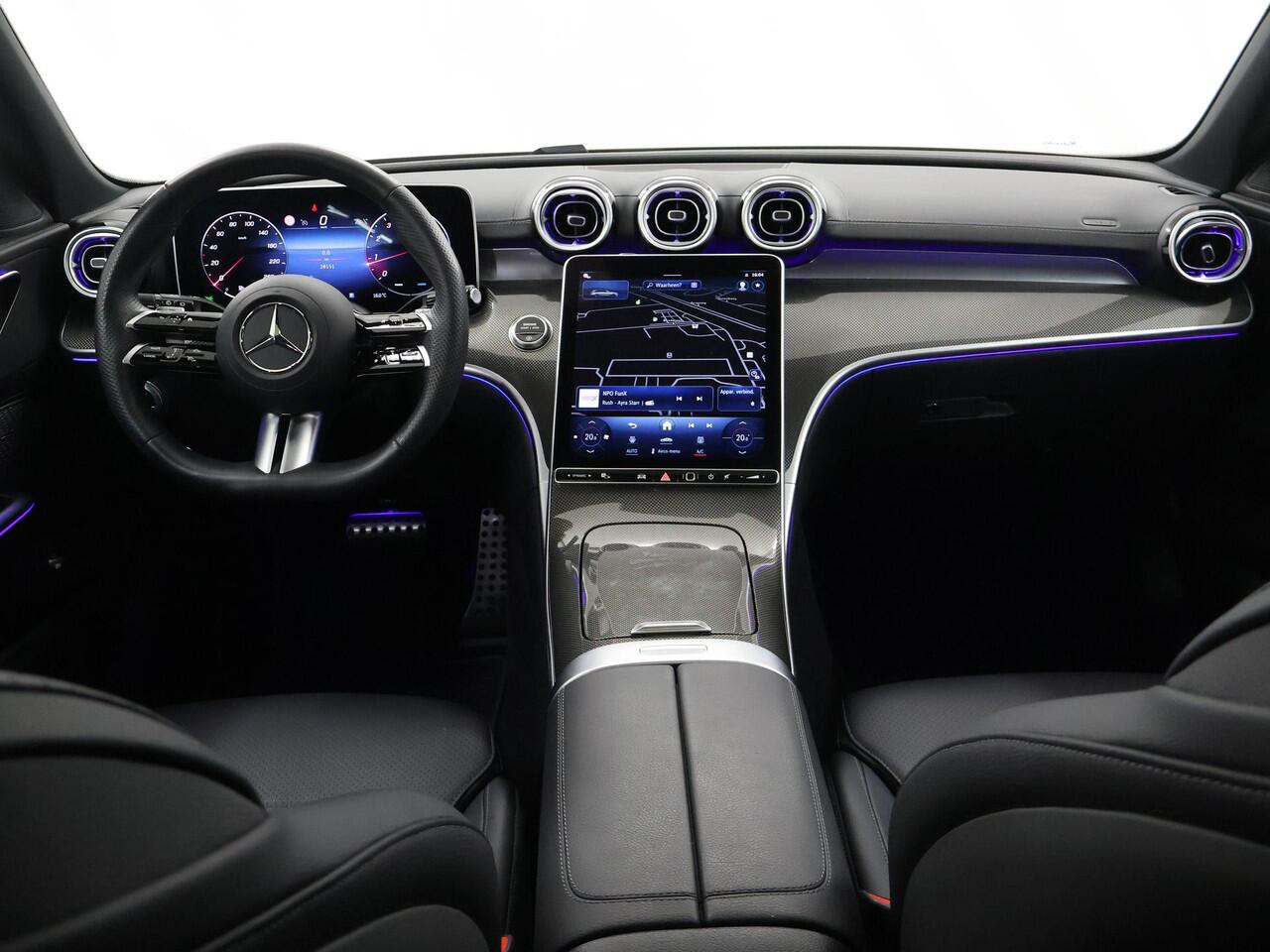 Mercedes-Benz C-KLASSE Estate 180 AMG NIGHT | Panoramadak | Stoelmemory | 360 camera | Elektrische Achterklep | Apple Carplay | Keyless Entry |