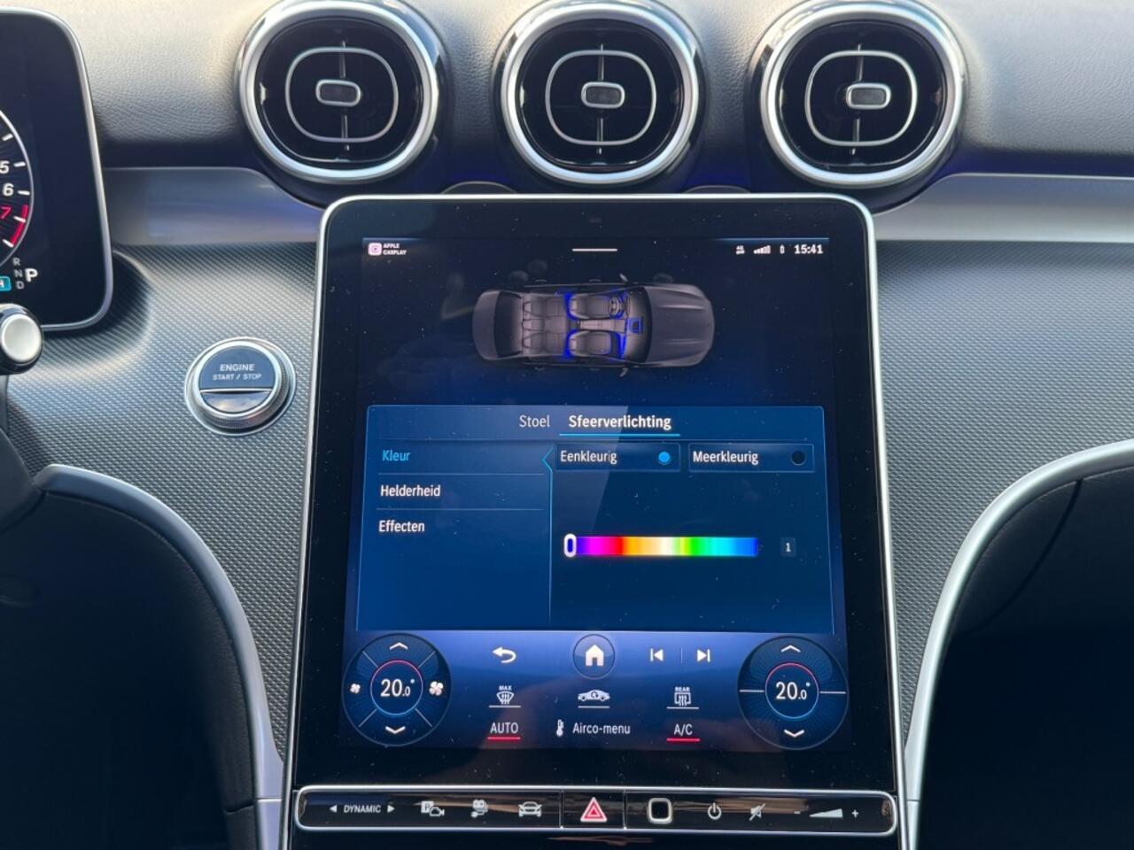 Mercedes-Benz C-KLASSE 300E PLUG IN HYBRIDE 320PK. EL. MEMORY STOEL CAMERA NAVI SFEERVERLICHTING