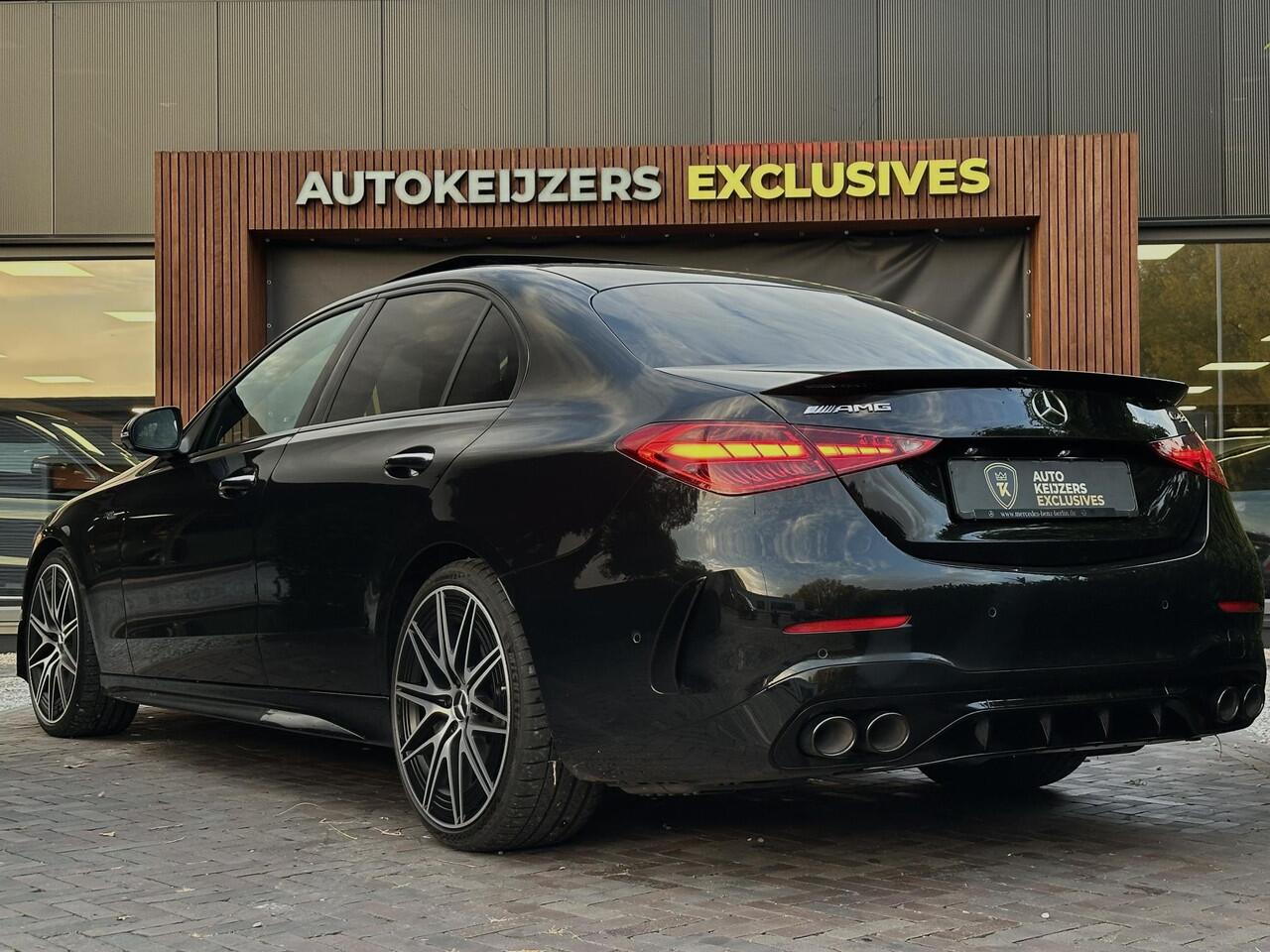 Mercedes-Benz C-KLASSE AMG 43 4MATIC Panoramadak Burmester Adapt. Cruise Ambient HeadUp Nieuwe Model!