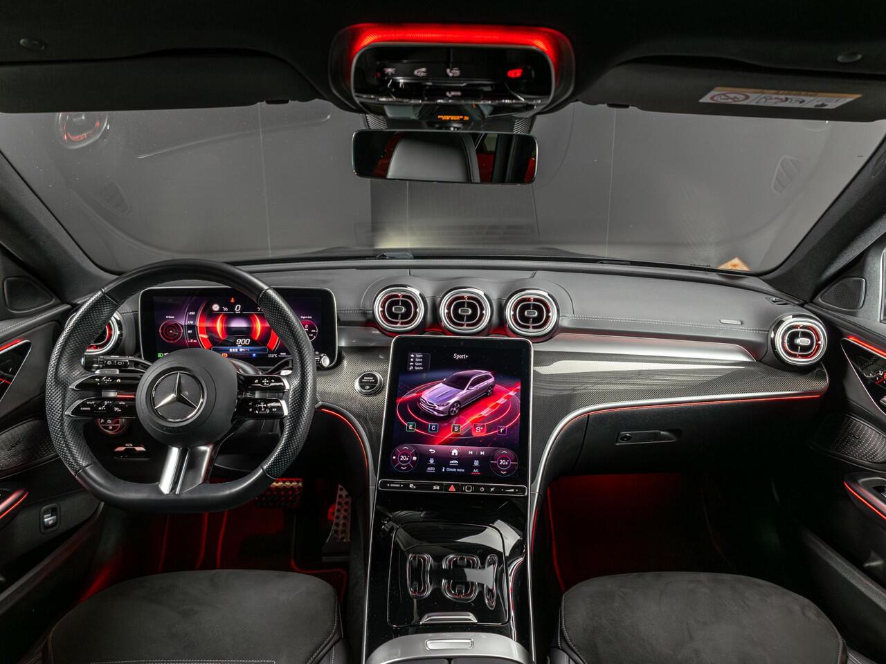 Mercedes-Benz C-KLASSE Estate 180 Star Edition AMG Line Premium | Panorama dak