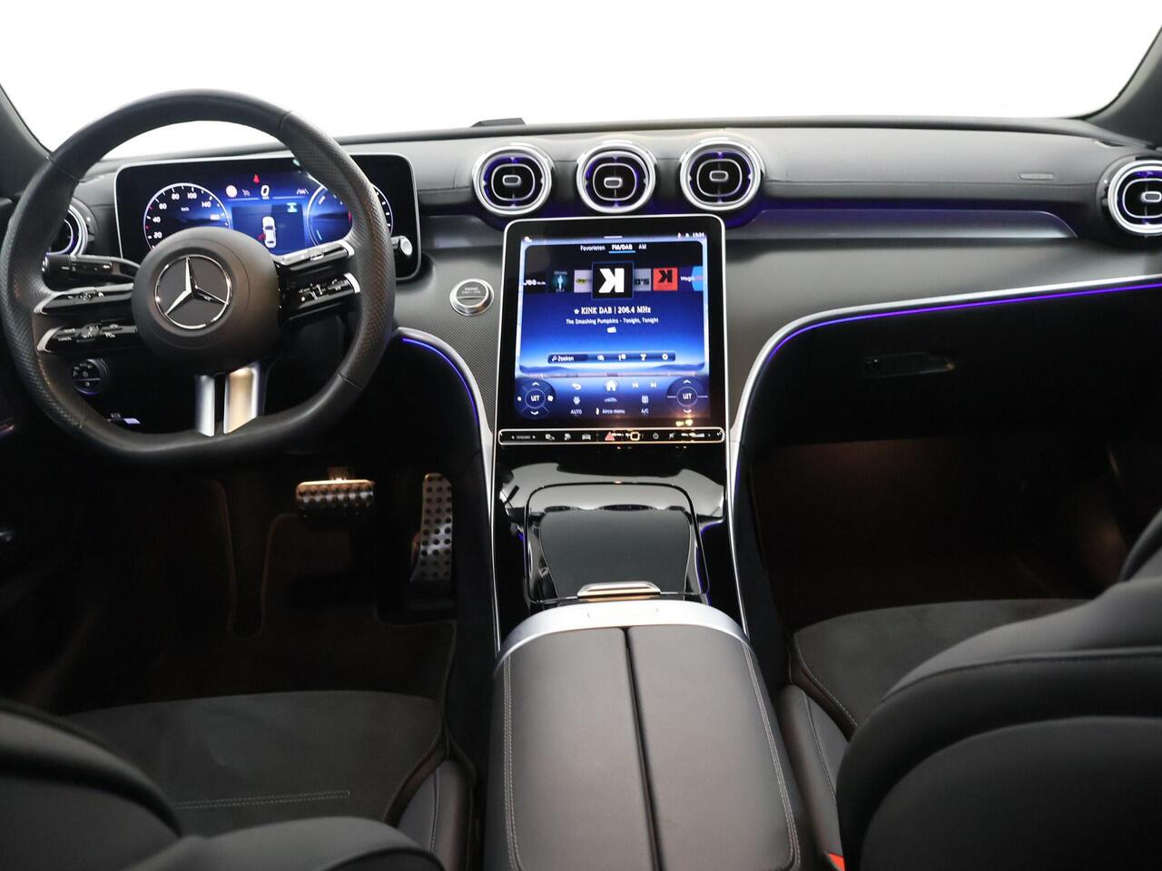 Mercedes-Benz C-KLASSE 300 e AMG Line | Premium pakket | Burmester | 360 camera | Night | Digital light | Memory |