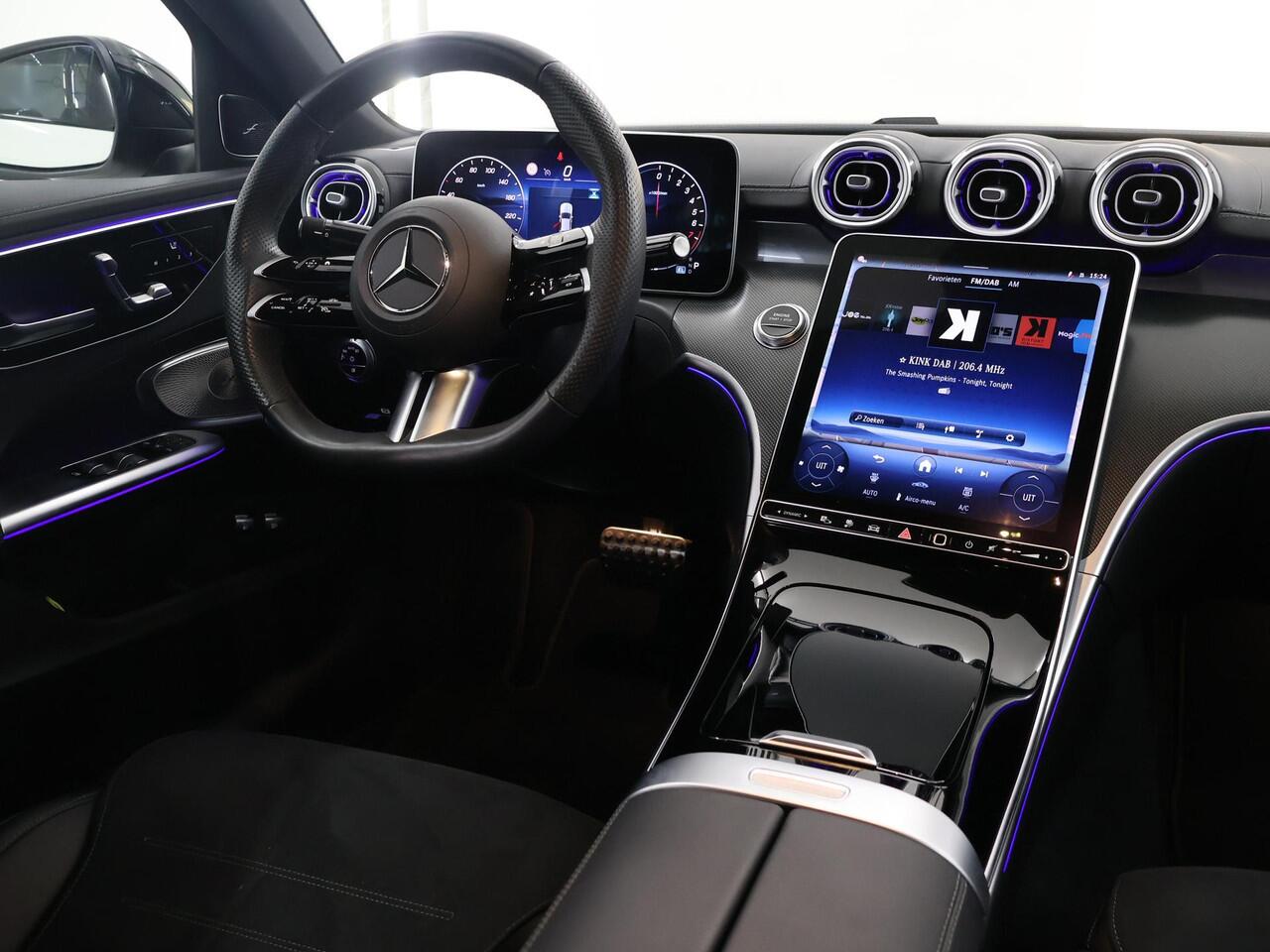 Mercedes-Benz C-KLASSE 300 e AMG Line | Premium pakket | Burmester | 360 camera | Night | Digital light | Memory |