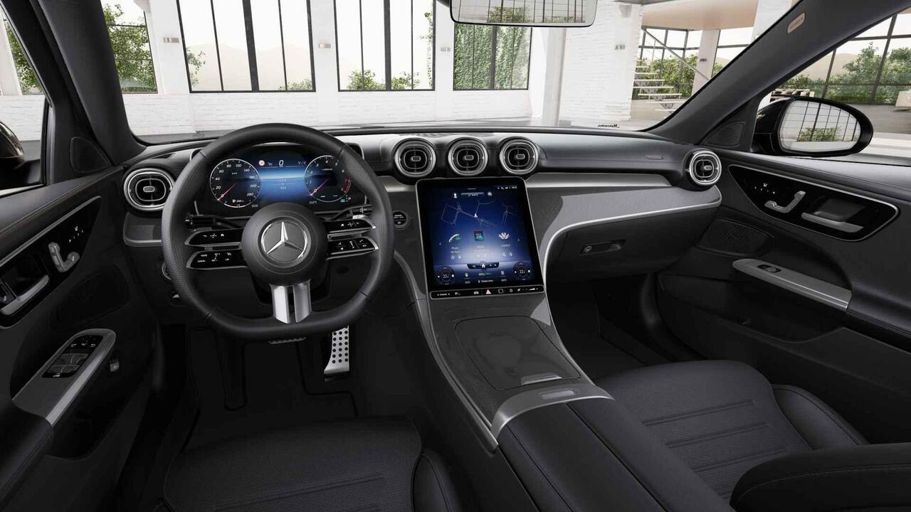 Mercedes-Benz C-KLASSE 180 Star Edition AMG Line | Panoramadak | Memory | Elektrische achterklep | Keyless | 360 camera |