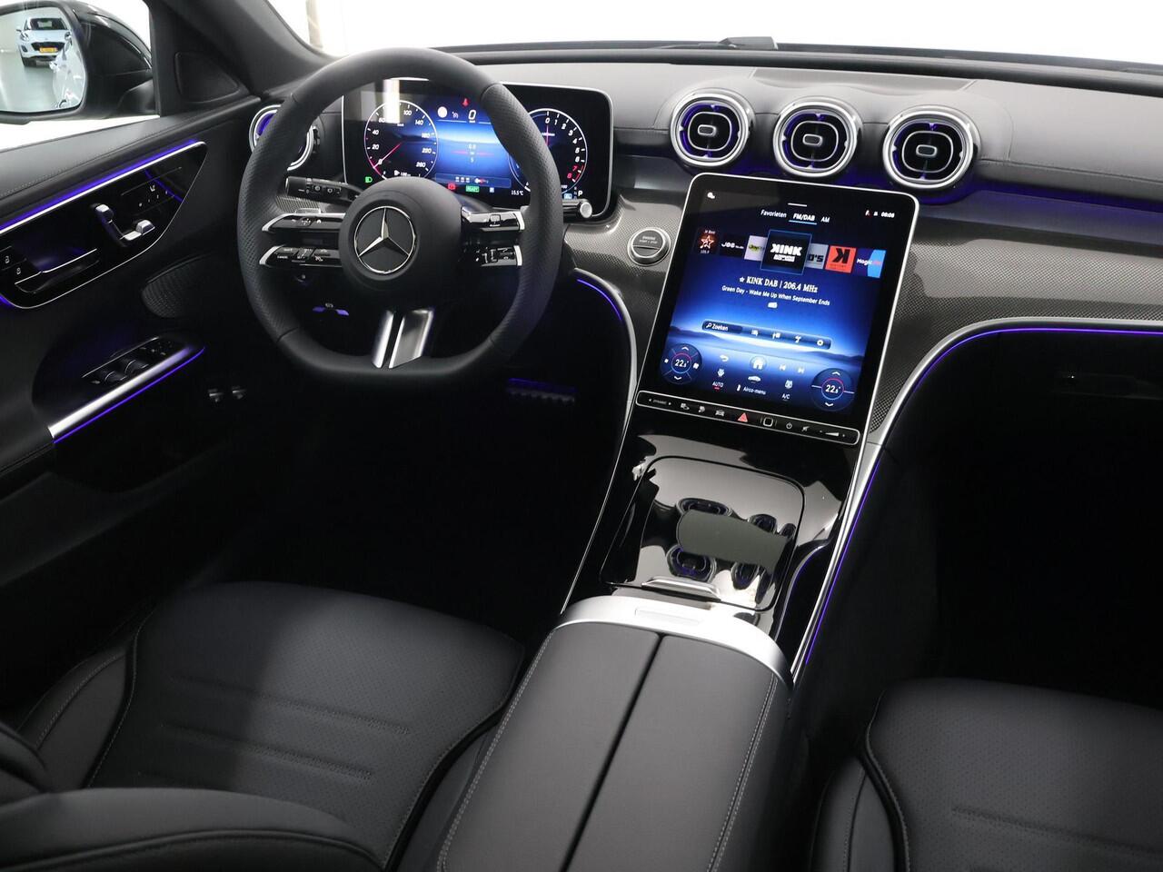 Mercedes-Benz C-KLASSE Estate 300e Business Solution AMG | Panoramadak | Digital Light | Trekhaak | Nightpakket | Memory pakket