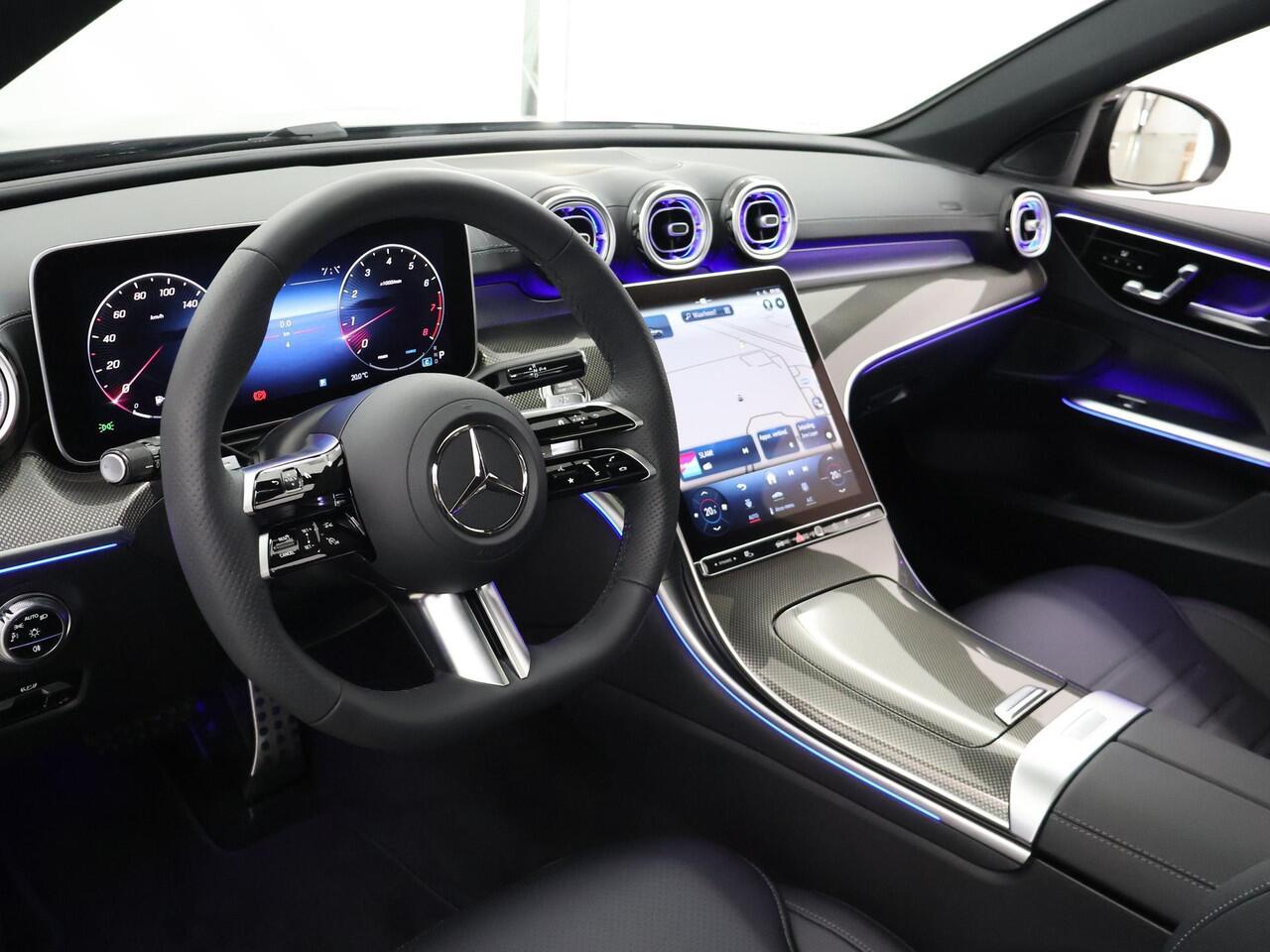 Mercedes-Benz C-KLASSE 180 Estate Star Edition AMG Line | Panoramadak | 19'' Lichtmetalen velgen | 360 Camera | Night Pakket | Memory Stoelen