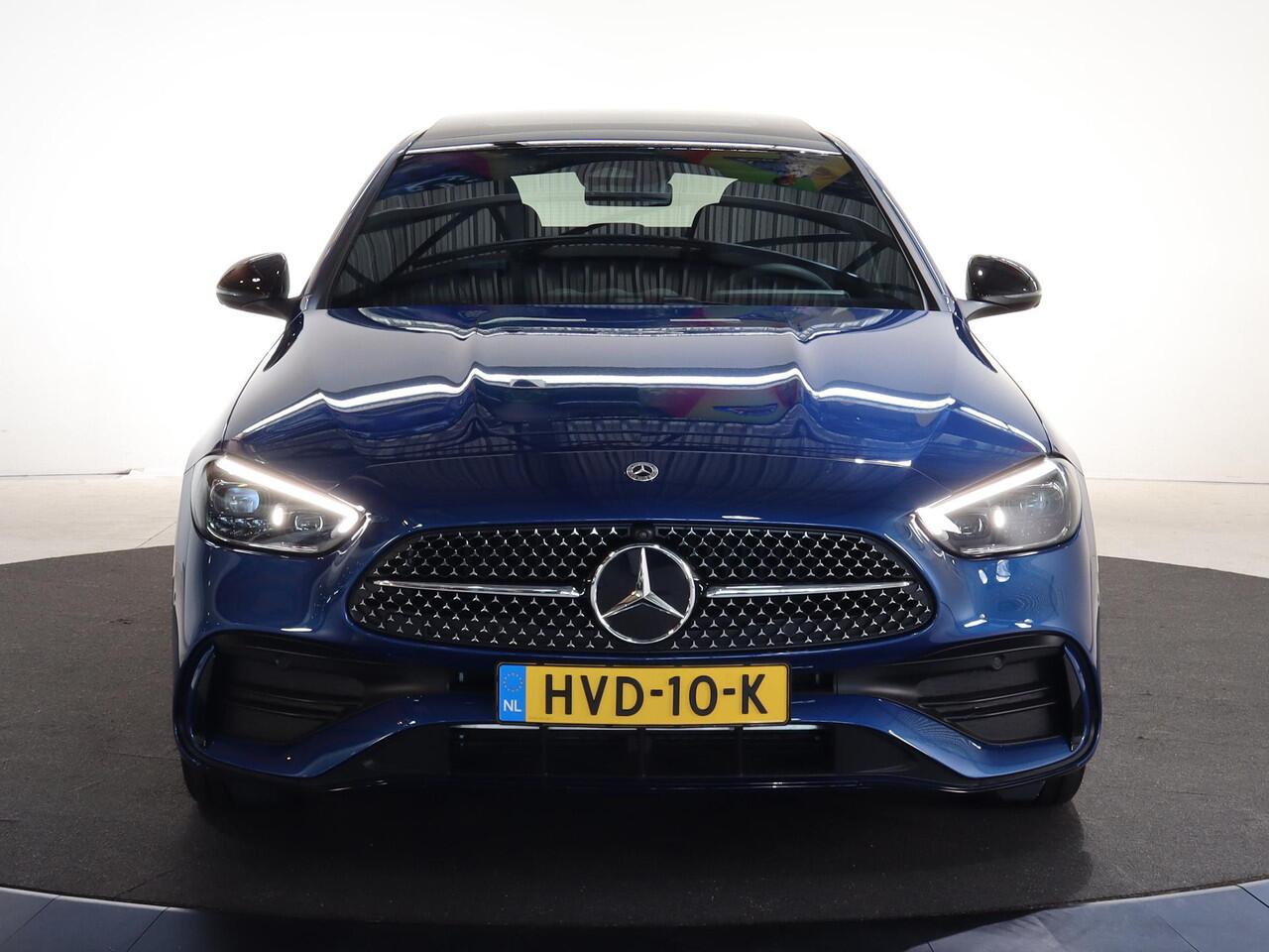 Mercedes-Benz C-KLASSE 300e AMG Line | Panoramaschuifdak | Night | Premium pakket | Winter pakket | Augmented Reality Navigation