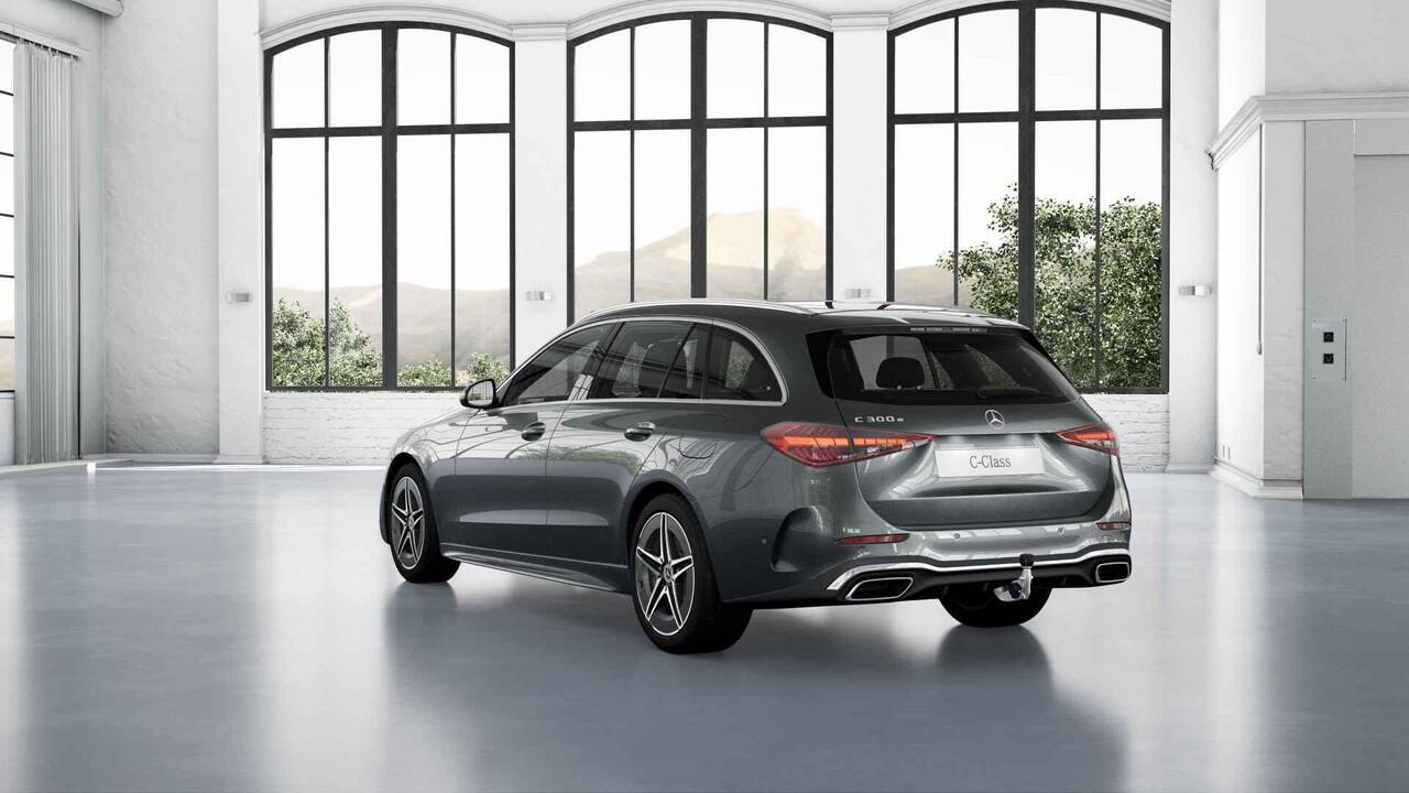 Mercedes-Benz C-KLASSE Estate 300e Star Edition AMG Line | Panoramaschuifdak | DISTRONIC | Trekhaak | USB-pakket plus