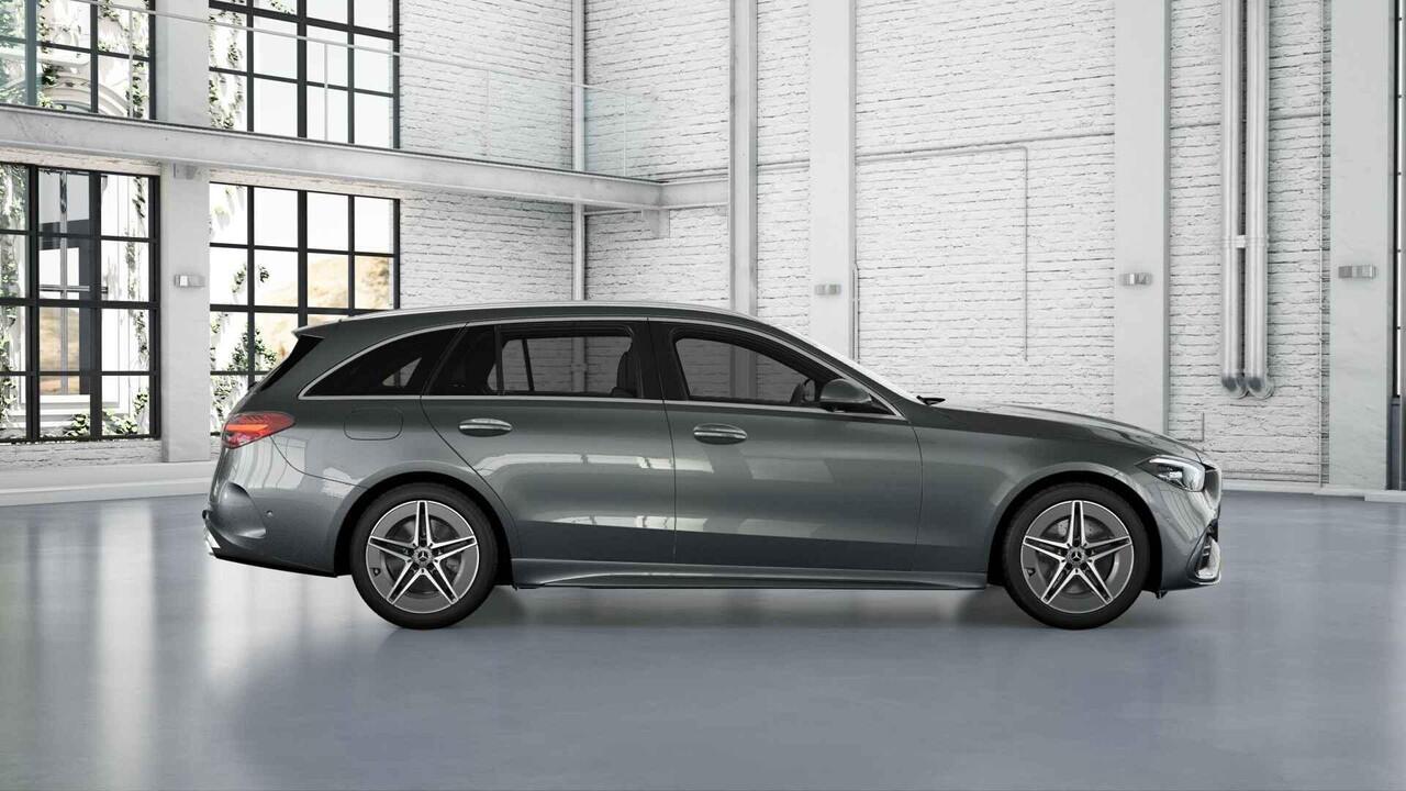 Mercedes-Benz C-KLASSE Estate 300e Star Edition AMG Line | Panoramaschuifdak | DISTRONIC | Trekhaak | USB-pakket plus