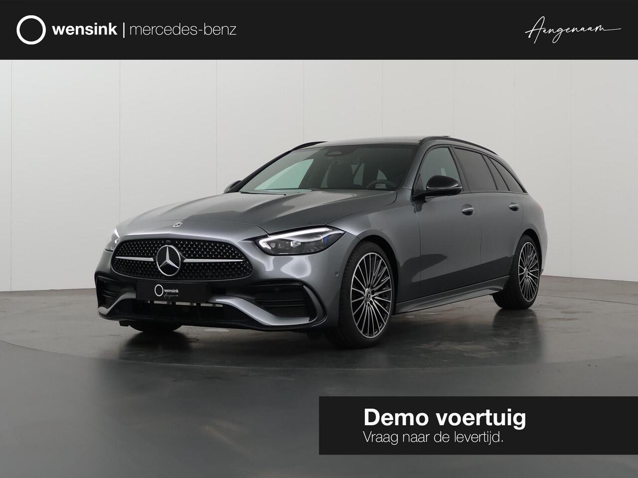 Mercedes-Benz C-KLASSE Estate 180 Star Edition AMG Line | Panorama dak | Stoel ventilatie | Digital Light | Night | Dode hoek ass | Memory stoelen | Keyless Entry