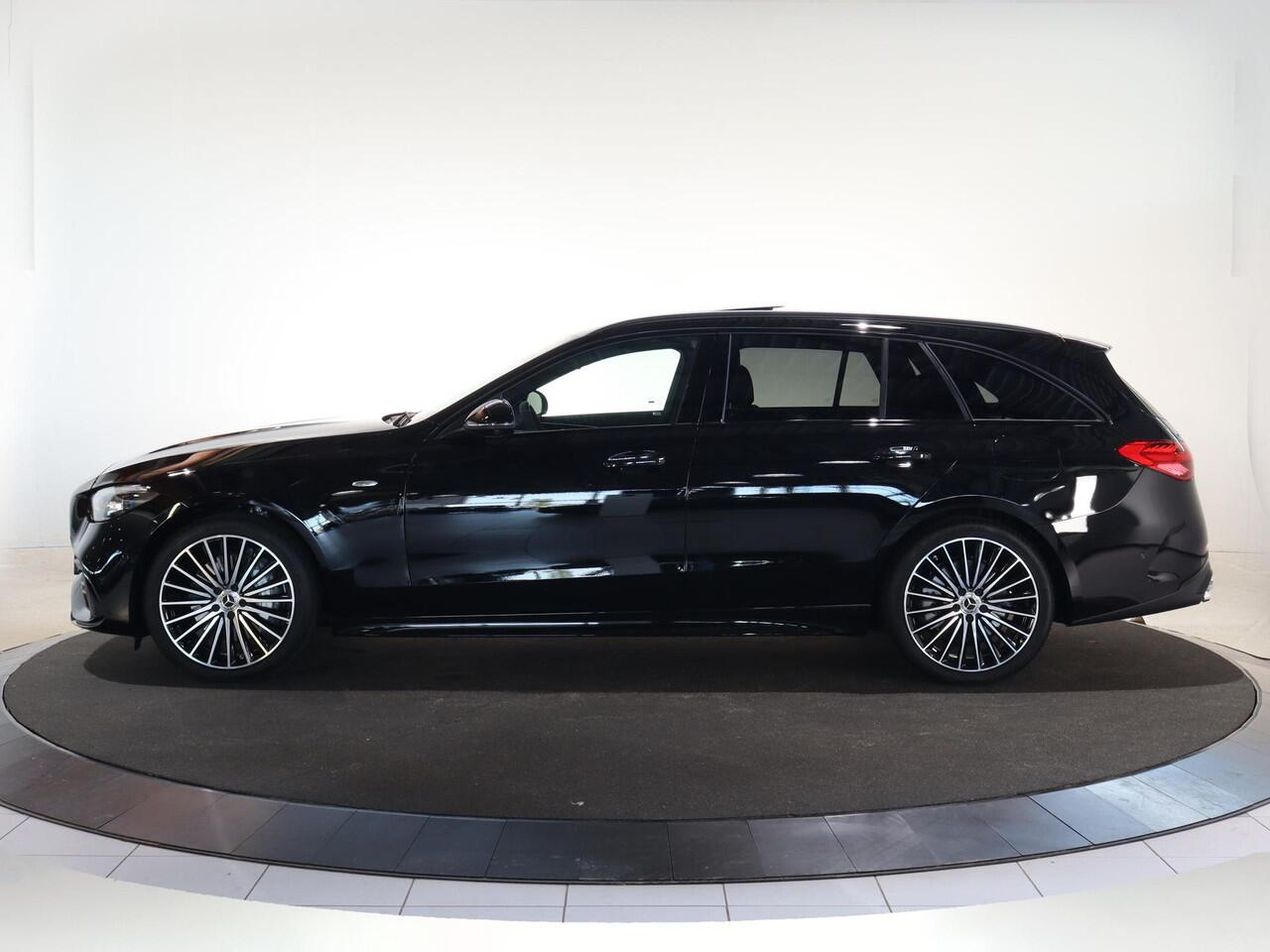 Mercedes-Benz C-KLASSE Estate 300e Business Solution AMG | Panoramaschuifdak | Night | Burmester | Rijassistentiepakket Plus | Matrix Led