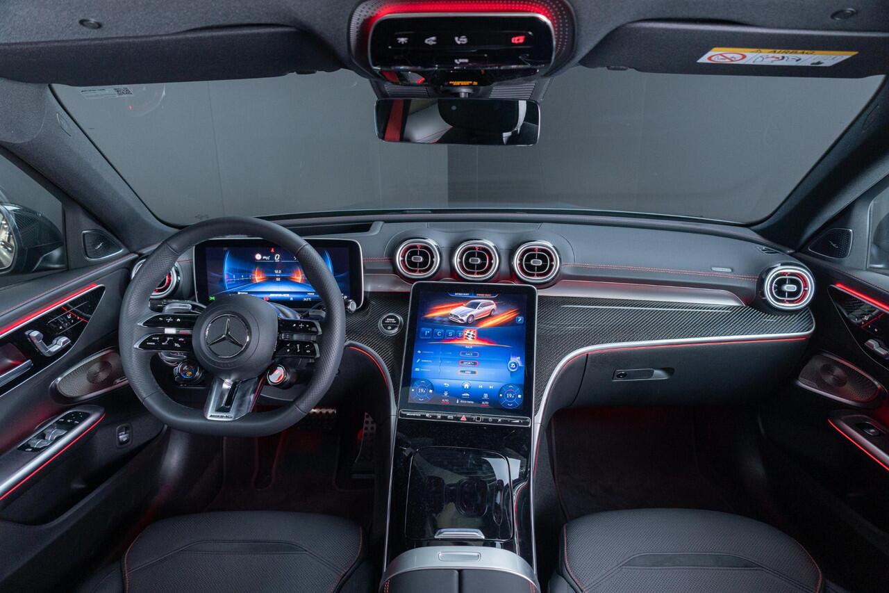 Mercedes-Benz C-KLASSE Mercedes-AMG Estate AMG 43 4MATIC Panorama dak | Trekhaak