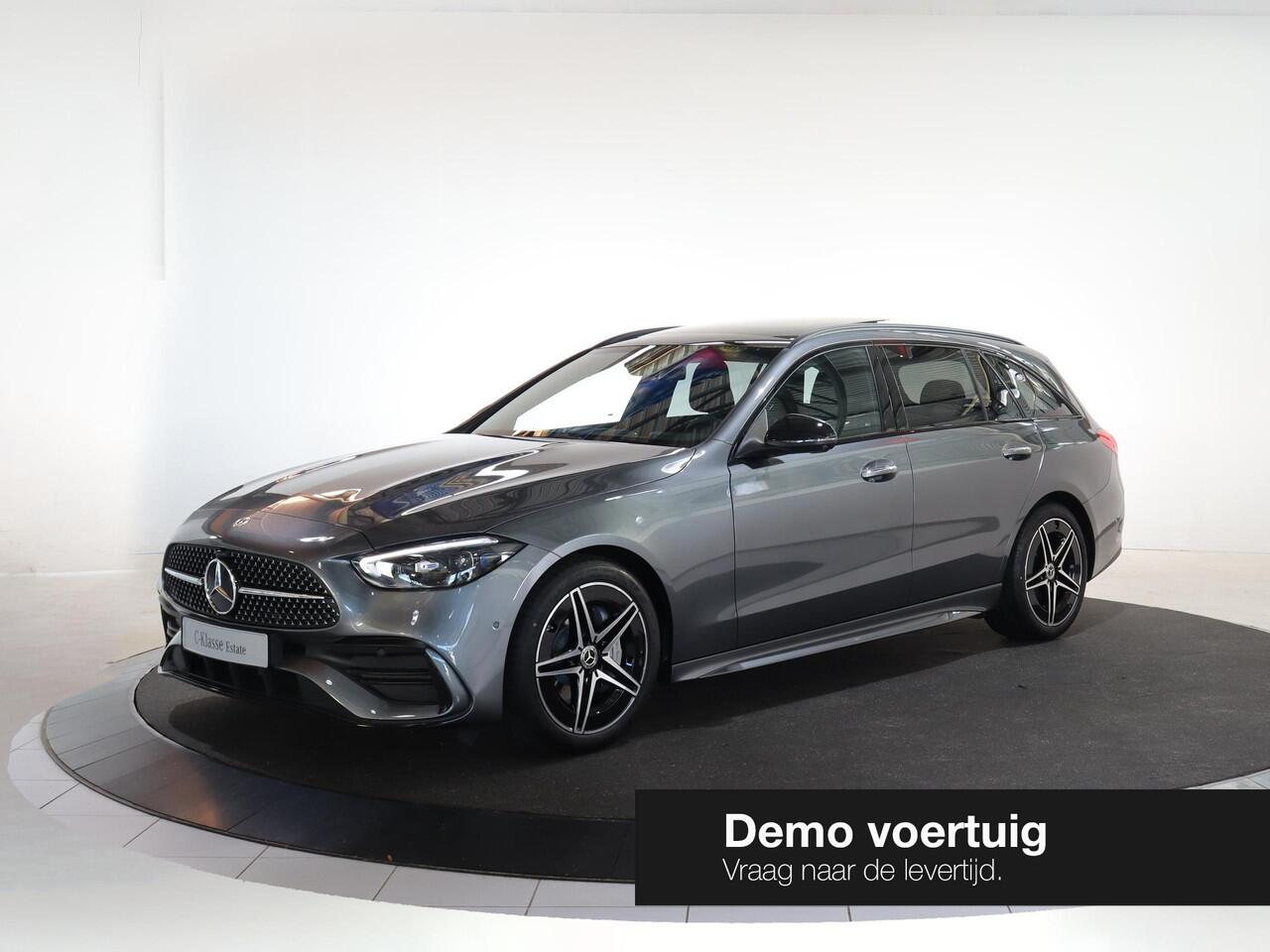 Mercedes-Benz C-KLASSE Estate 180 Business Solution AMG | Panoramadak | Trekhaak | Carplay | DIGITAL Light | Night pakket |