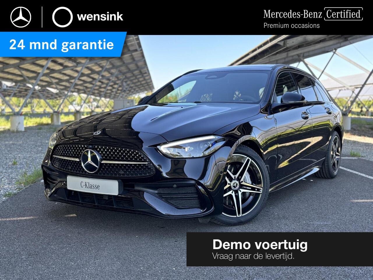 Mercedes-Benz C-KLASSE Estate 180 Business Solution AMG | Night | Panoramdak | Memory stoelen | 360 camera | Sfeerverlichting |