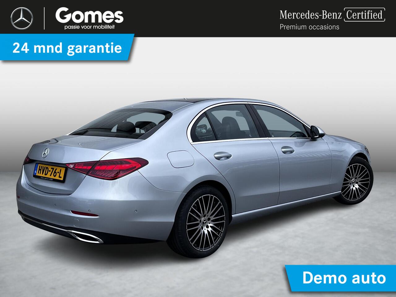 Mercedes-Benz C-KLASSE 180 Star Edition Luxury | Panoramadak | DISTRONIC Afstandsassistent | Elektrisch Verstelbare Stoelen + Memory | Dodehoekassistent | Apple CarPlay | Android Auto | Sfeerverlichting | Stoelverwarming | Elektrisch Inklapbare Buitenspiegels