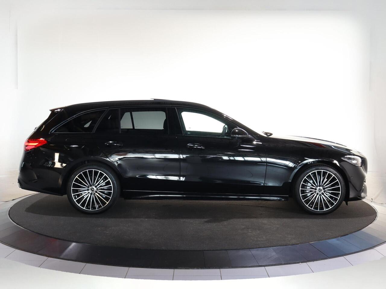 Mercedes-Benz C-KLASSE Estate 300e Business Solution AMG | Panoramaschuifdak | Rijassistentiepakket Plus | Trekhaak | Burmester | DIGITAL LIGHT | Night