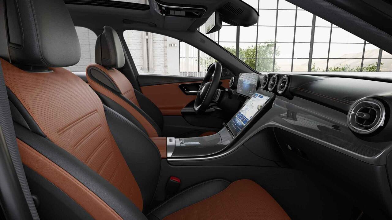 Mercedes-Benz C-KLASSE 300e Business Solution AMG | Panoramaschuifdak | Head-up display | Winter pakket | Premium Plus | Nightpakket | Stoelverwarming |