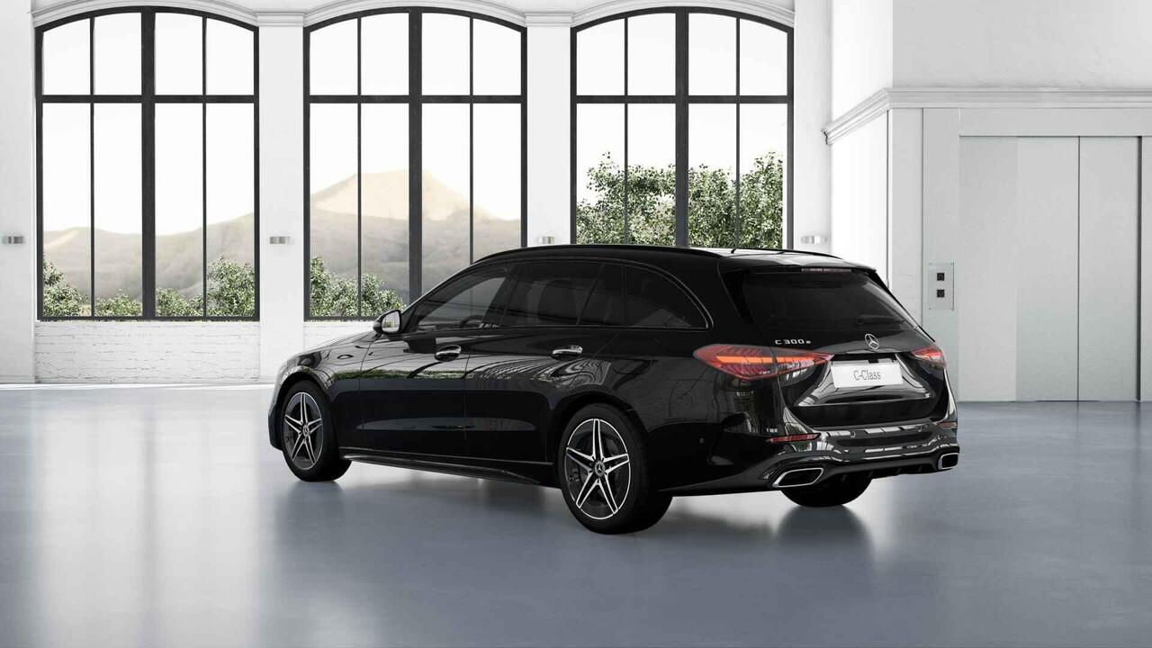 Mercedes-Benz C-KLASSE Estate 300 e Star Edition LIMITED | AMG | Night | Panoramadak | Memory | Trekhaak | Keyless | Sfeerverlichting |