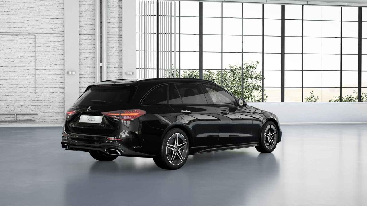 Mercedes-Benz C-KLASSE Estate 300 e Star Edition LIMITED | AMG | Night | Panoramadak | Memory | Trekhaak | Keyless | Sfeerverlichting |