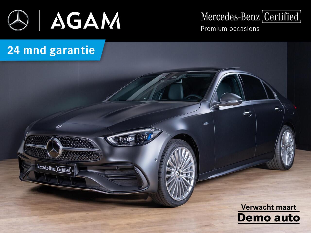 Mercedes-Benz C-KLASSE Limousine 300 e Business Solution AMG Premium PLUS | Panorama dak | Trekhaak