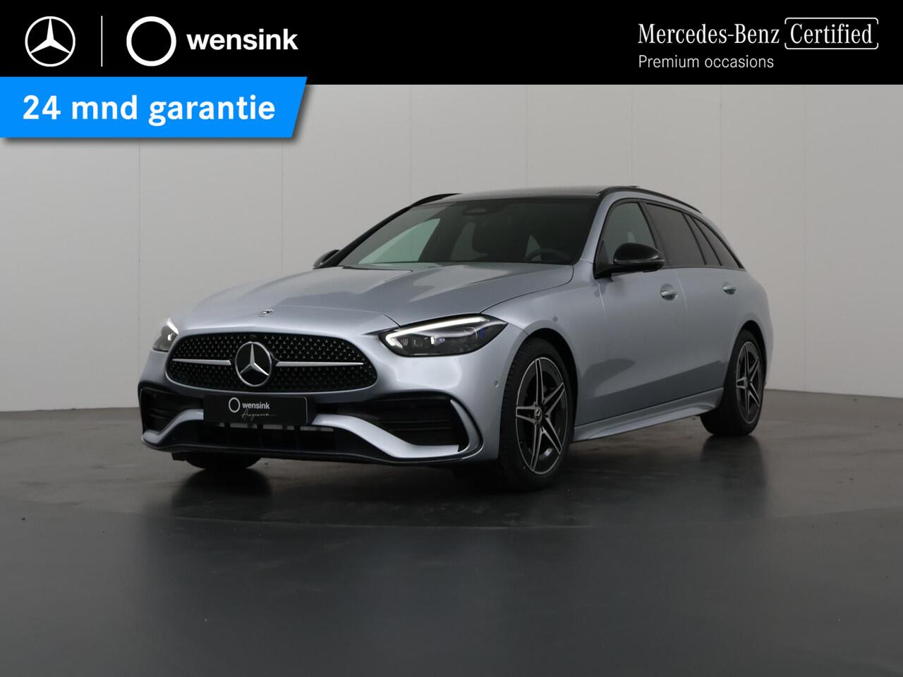Mercedes-Benz C-KLASSE Estate 180 Business Solution AMG | Panoramadak | Night pakket | Memory stoelen | Keyless | Digital Light