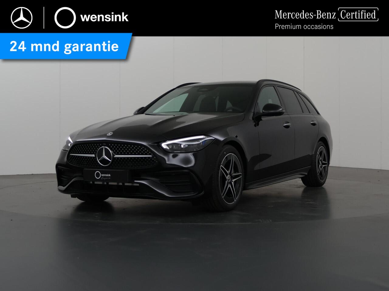 Mercedes-Benz C-KLASSE Estate 180 Business Solution AMG | Panoramadak | Keyless | Night pakket | Memory stoelen | Stoel verwarming |