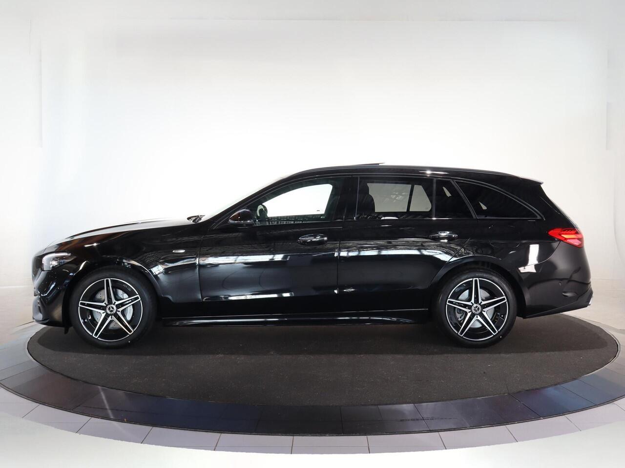 Mercedes-Benz C-KLASSE 300e Business Solution AMG | Panoramaschuifdak | Comfort plus | DIGITAL light | Night | 360 camera | Trekhaak