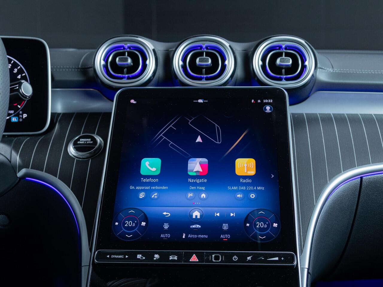 Mercedes-Benz C-KLASSE Limousine 300 e Business Solution AMG Panorama dak | Trekhaak