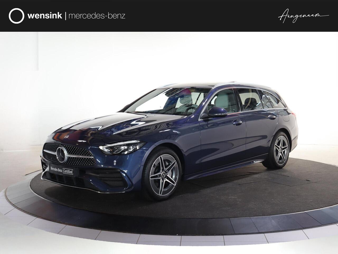 Mercedes-Benz C-KLASSE Estate 300e Star Edition AMG Line | Panoramadak | Rij-assistentie pakket plus | Achteruitrijcamera | DISTRONIC