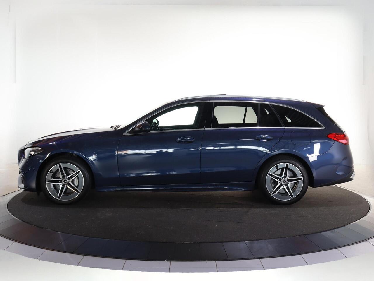 Mercedes-Benz C-KLASSE Estate 300e Star Edition AMG Line | Panoramadak | Rij-assistentie pakket plus | Achteruitrijcamera | DISTRONIC