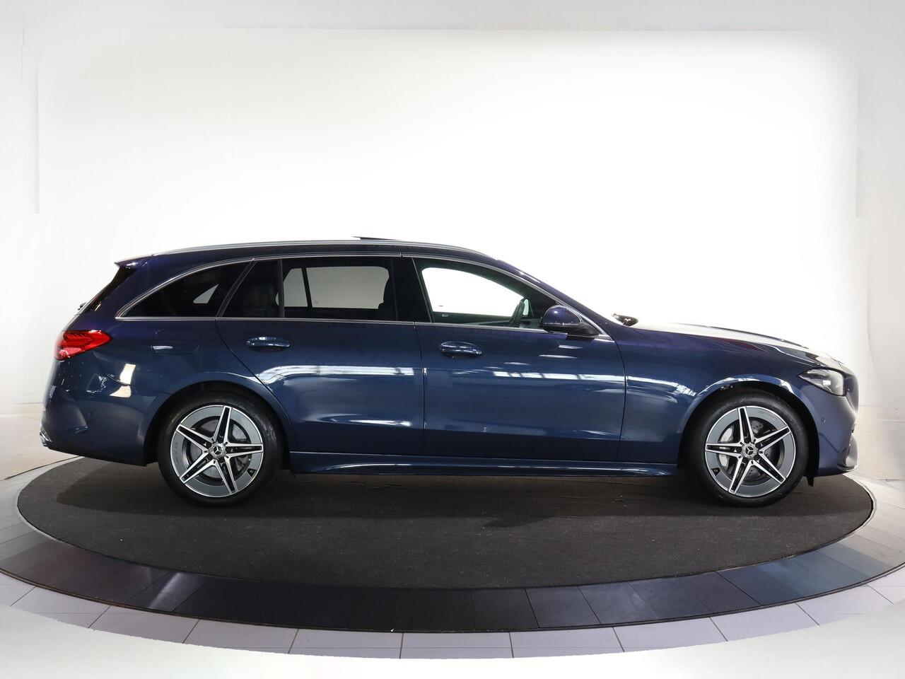 Mercedes-Benz C-KLASSE Estate 300e Star Edition AMG Line | Panoramadak | Rij-assistentie pakket plus | Achteruitrijcamera | DISTRONIC