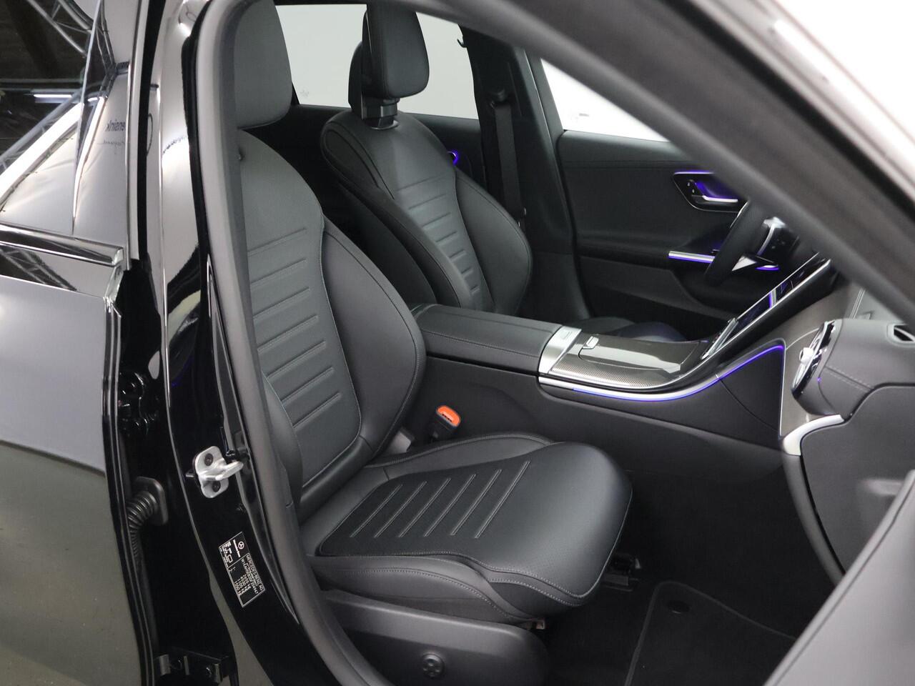 Mercedes-Benz C-KLASSE 300e Business Solution AMG | Panoramaschuifdak | Night | Burmester | Rijassistentiepakket Plus | Matrix Led