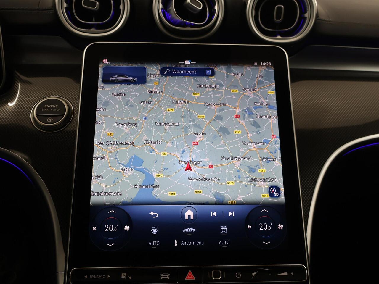 Mercedes-Benz C-KLASSE 180 Star Edition AMG | Night | Panoramadak | 18" AMG Velgen | Keyless Entry | 360 camera |