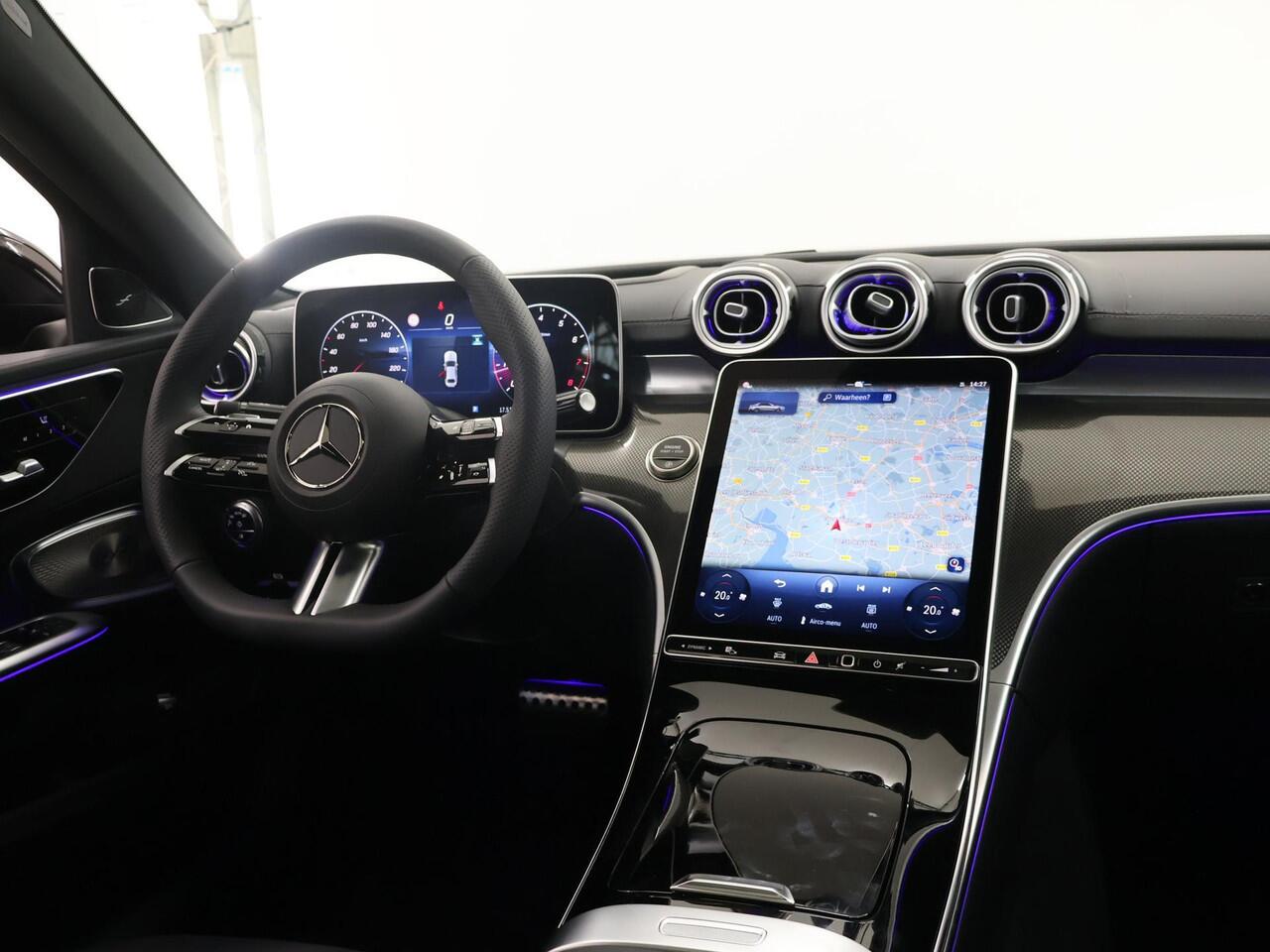 Mercedes-Benz C-KLASSE 180 Star Edition AMG | Night | Panoramadak | 18" AMG Velgen | Keyless Entry | 360 camera |