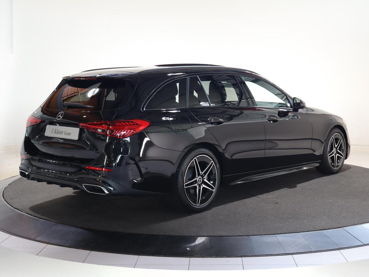 Mercedes-Benz C-KLASSE 180 Star Edition AMG Line LIMITED | Panoramaschuifdak | Distronic | Achteruitrijcamera | Night |