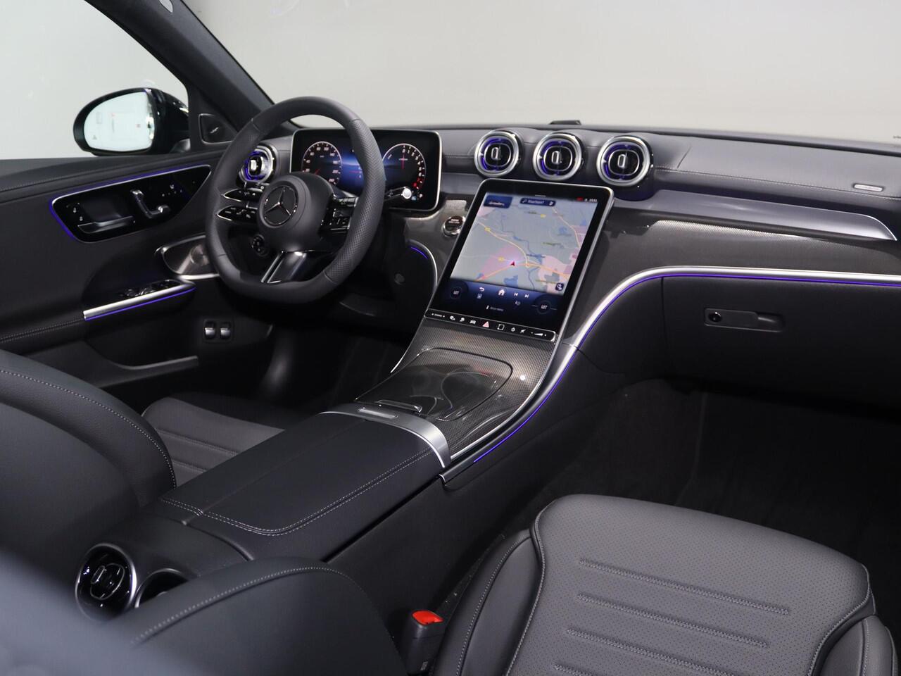 Mercedes-Benz C-KLASSE Estate 300e Business Solution AMG | Panoramaschuifdak | Night | 19inch | Rij-assistentie Plus | Burmester