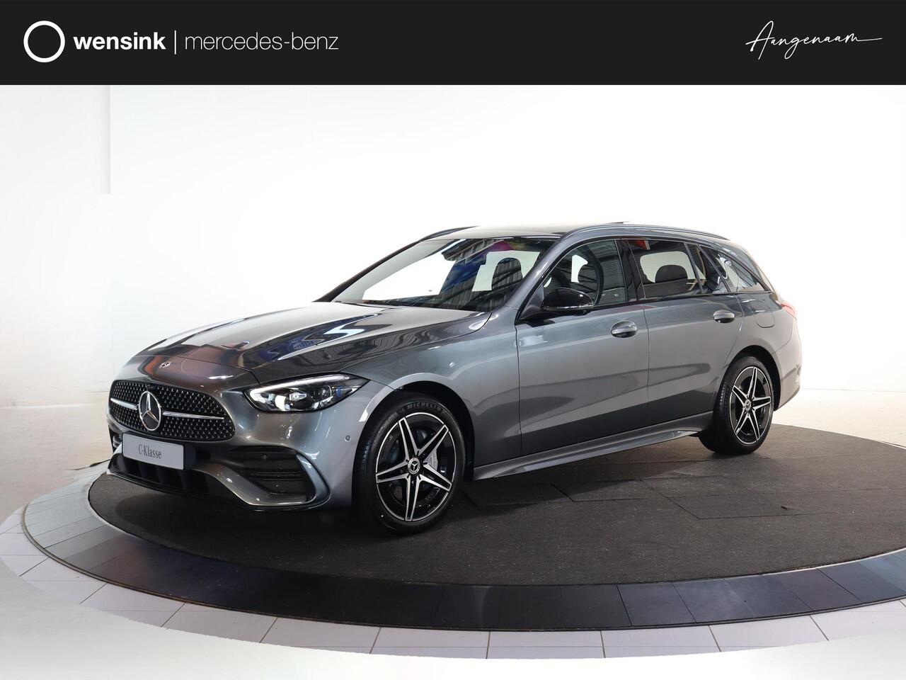 Mercedes-Benz C-KLASSE Estate 300e Business Solution AMG | Panoramaschuifdak | Nightpakket | Burmester | Head-Up |
